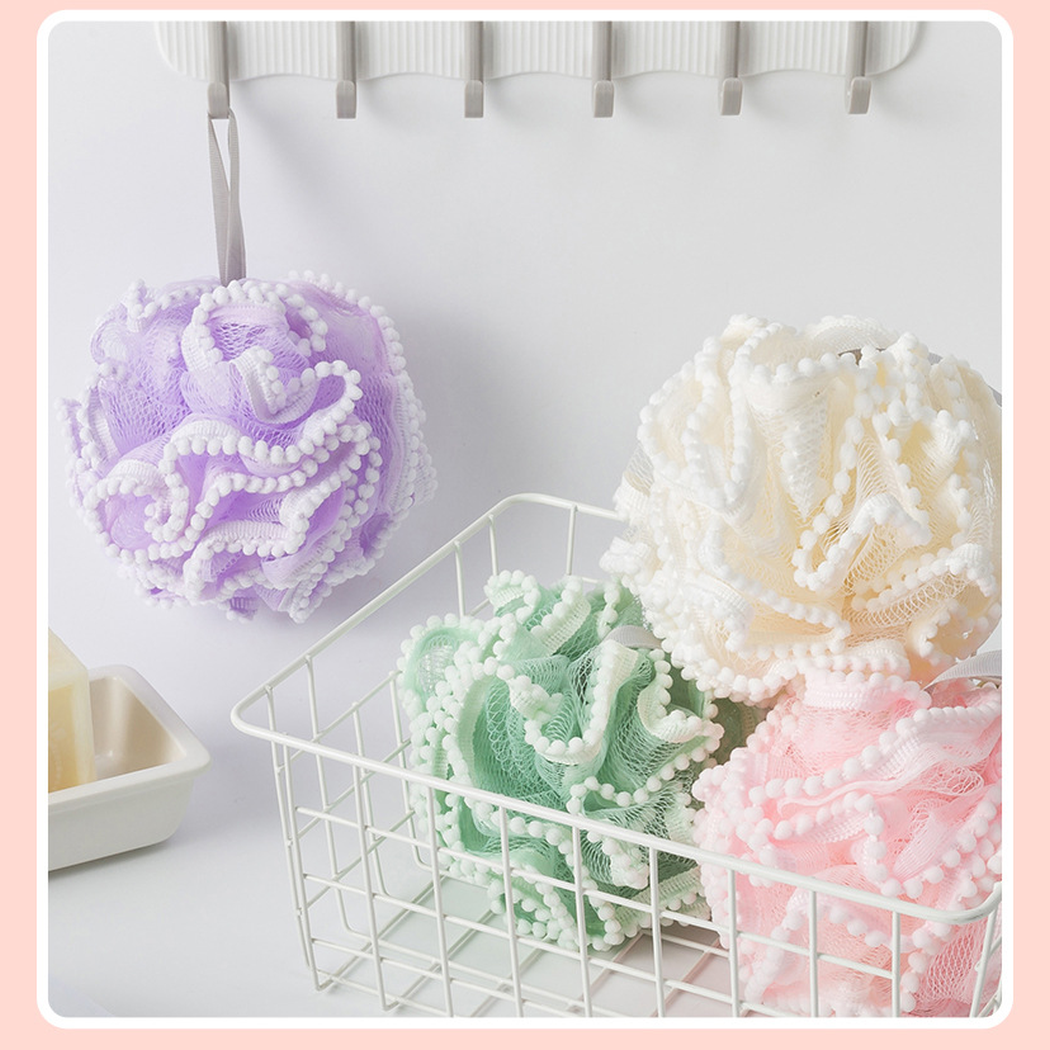 Papo - Snowflake-Shaped Layered Bath Pouf