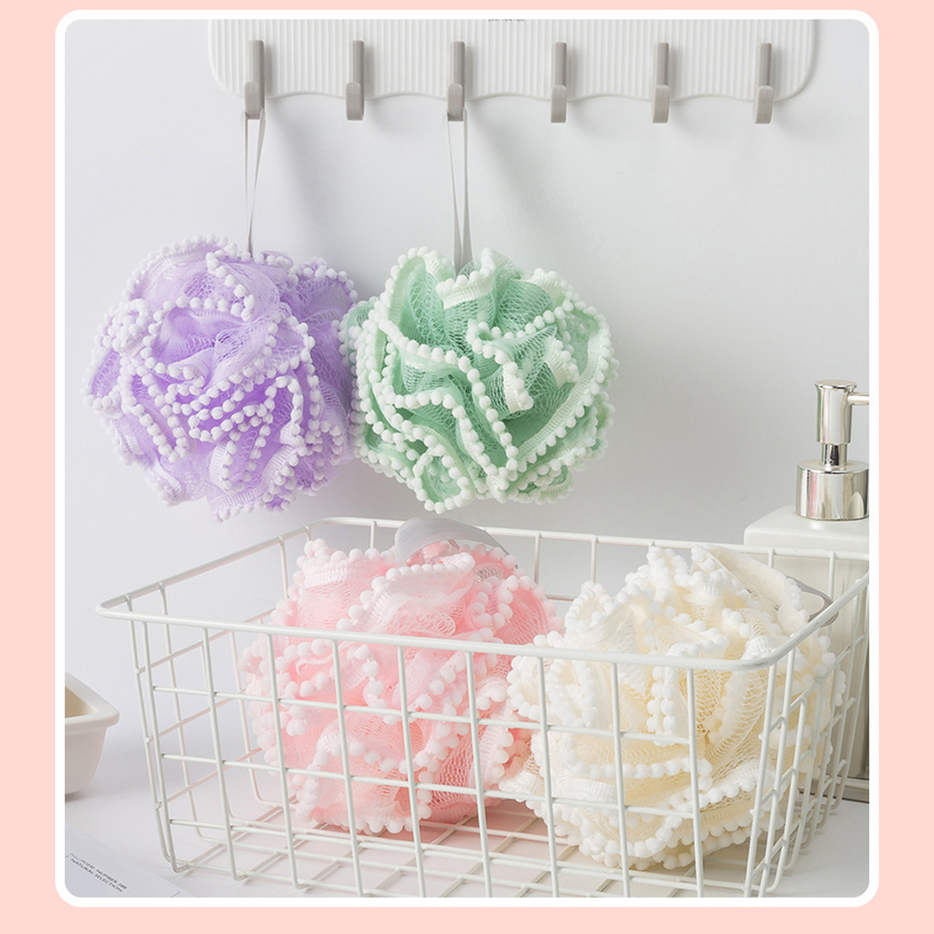 Papo - Snowflake-Shaped Layered Bath Pouf