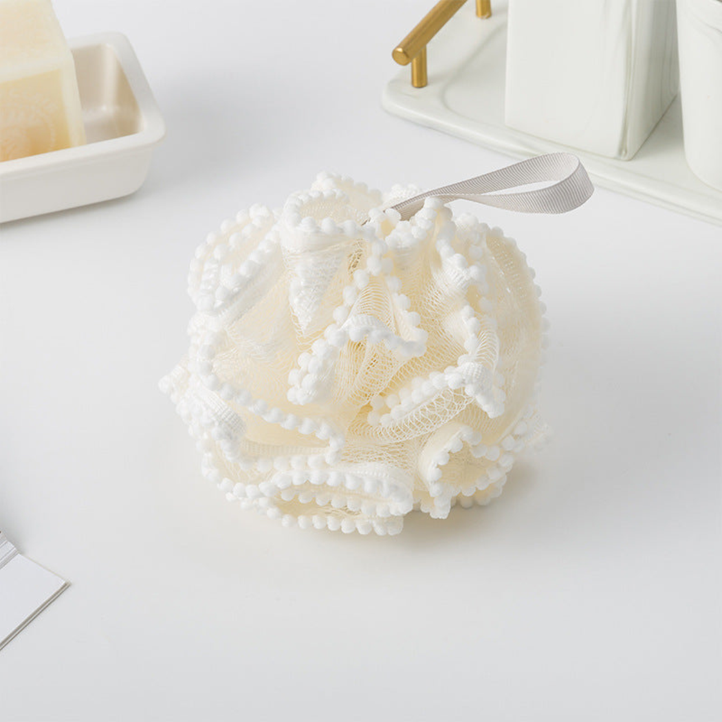 Papo - Snowflake-Shaped Layered Bath Pouf