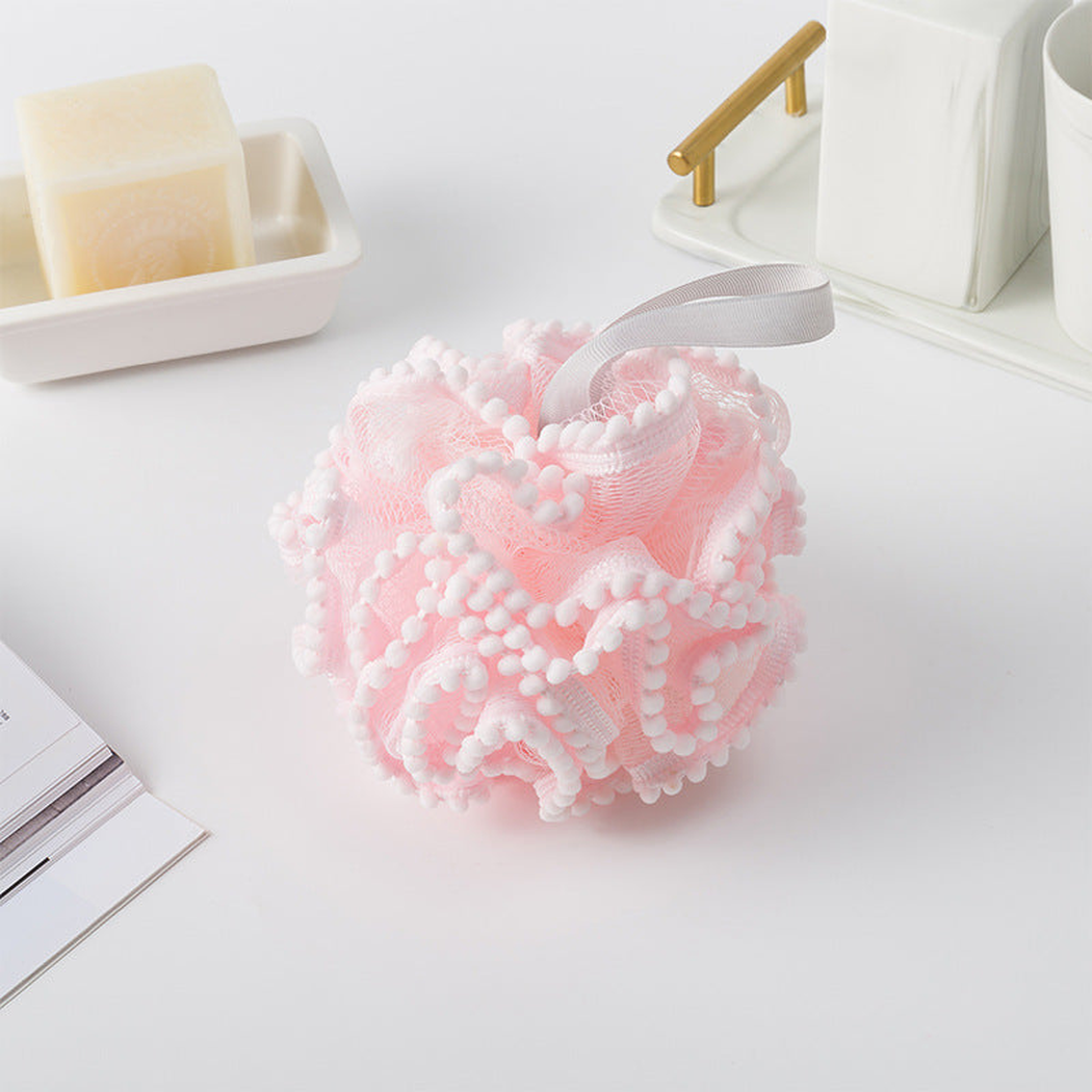 Papo - Snowflake-Shaped Layered Bath Pouf