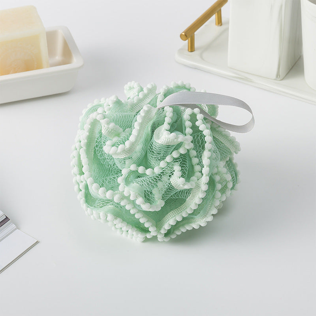 Papo - Snowflake-Shaped Layered Bath Pouf