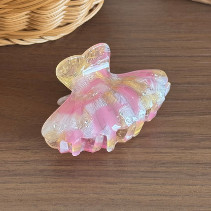 Beau - Shell-Shaped Sparkle-Accent Hair Claw