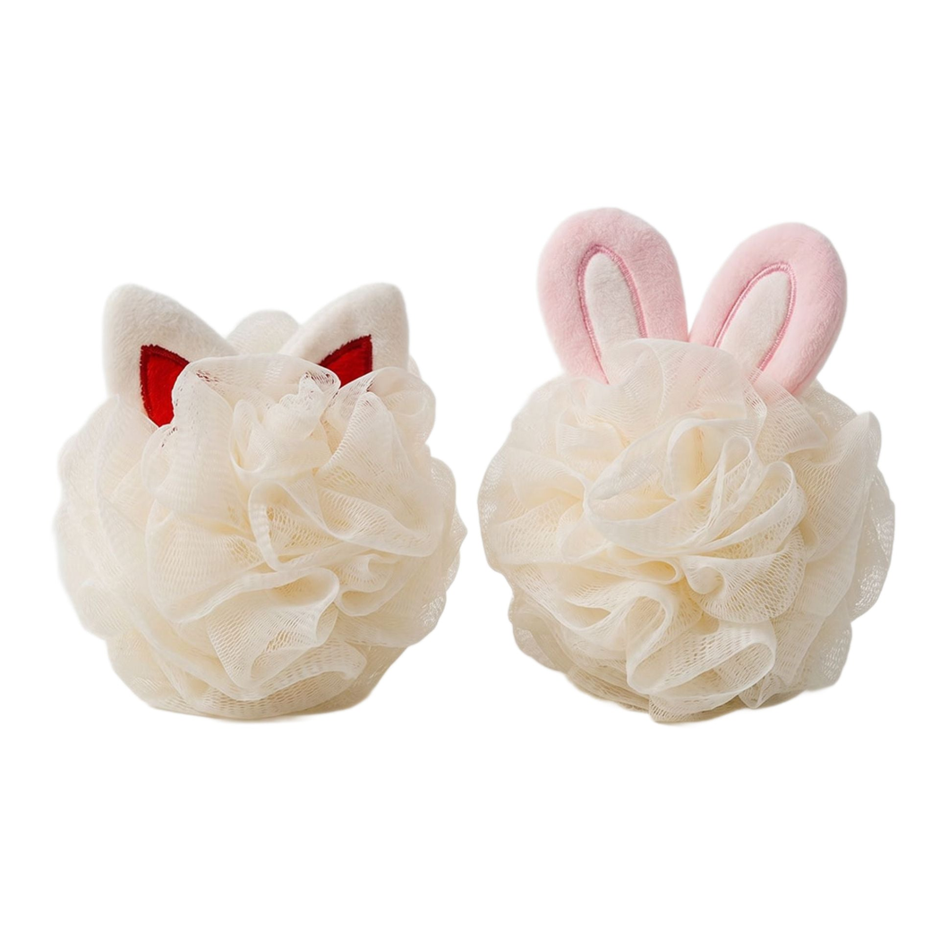Papo - Animal-Ear Character Bath Pouf