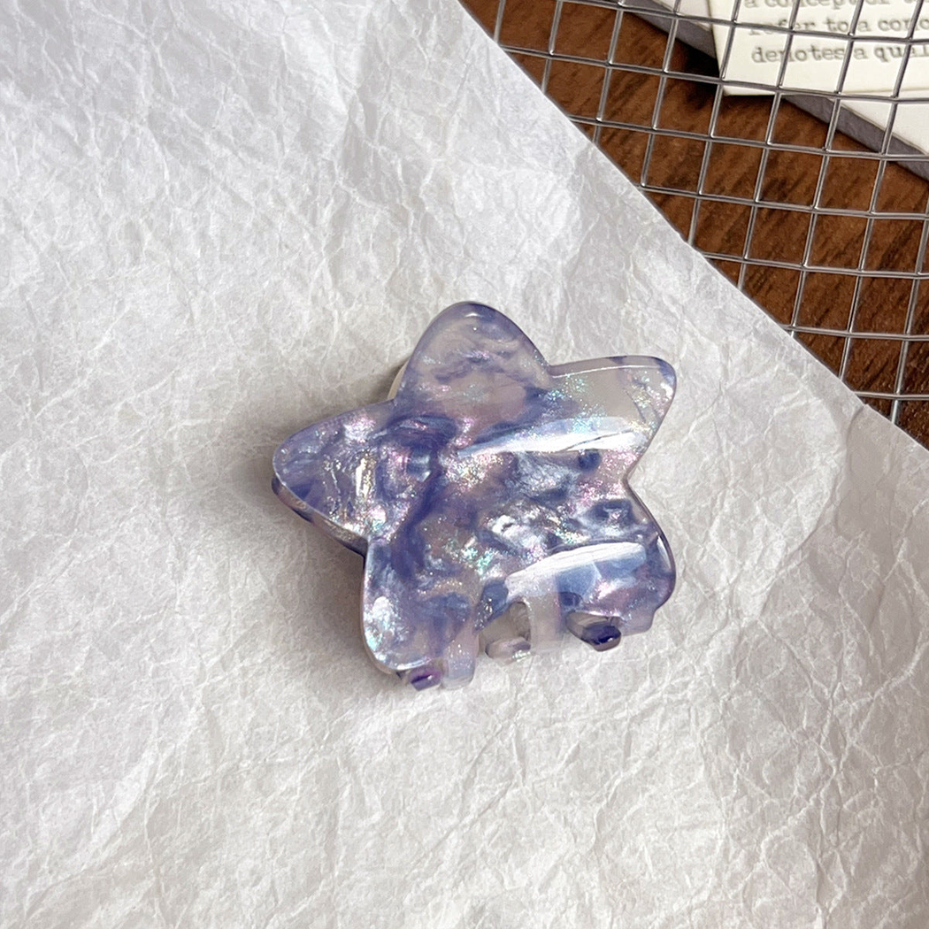 Beau - Star-Shaped Iridescent Hair Clip