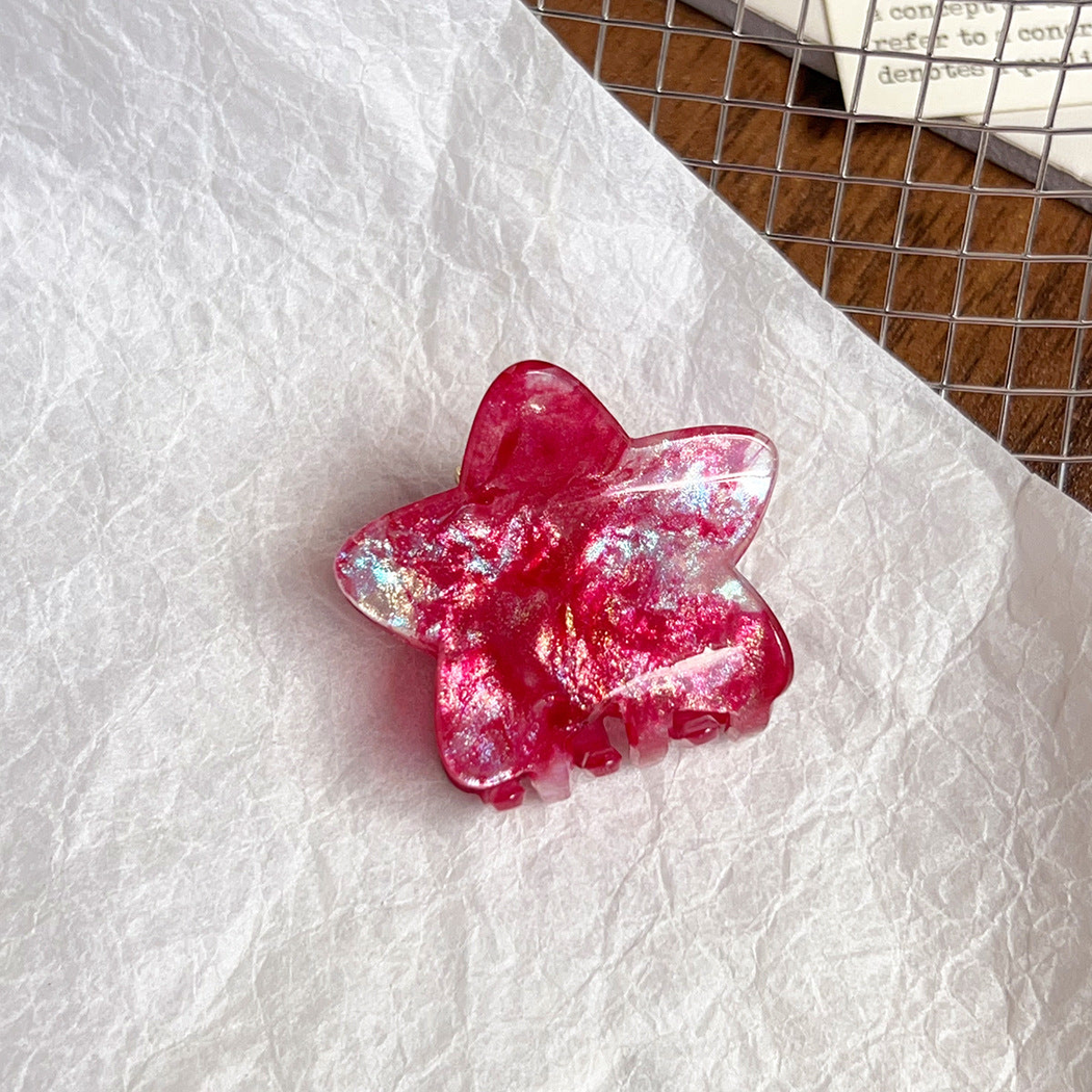 Beau - Star-Shaped Iridescent Hair Clip