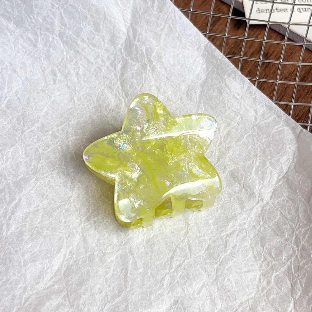 Beau - Star-Shaped Iridescent Hair Clip