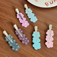 Beau - Three-Piece Floral Scalloped Hair Clips