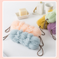Papo - Triple-Pouf Long Back Scrubber