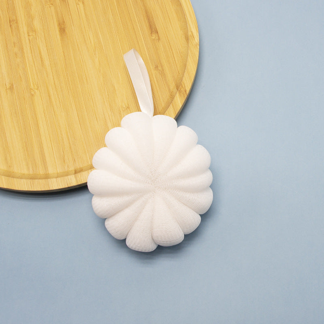 Papo - Round Ribbon-Loop Bath Pouf