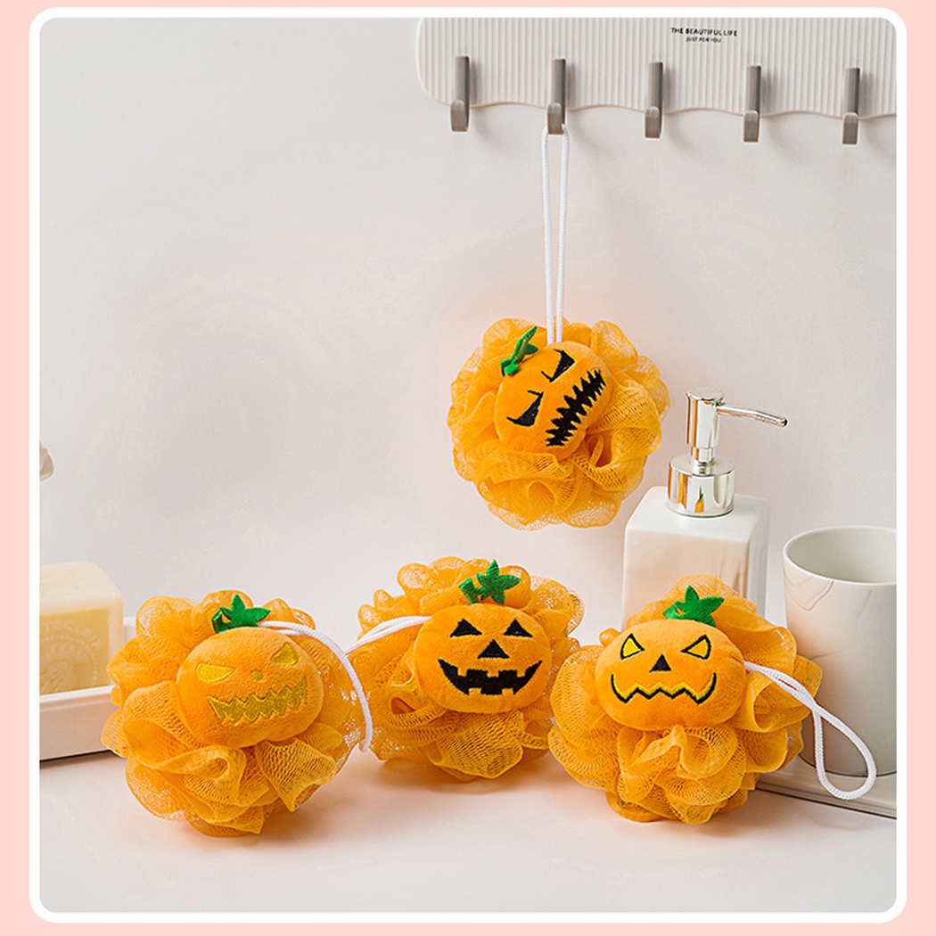 Papo - Halloween Pumpkin-Face Bath Pouf