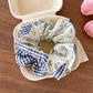 Gifty - Patchwork Floral Ruffle Scrunchie