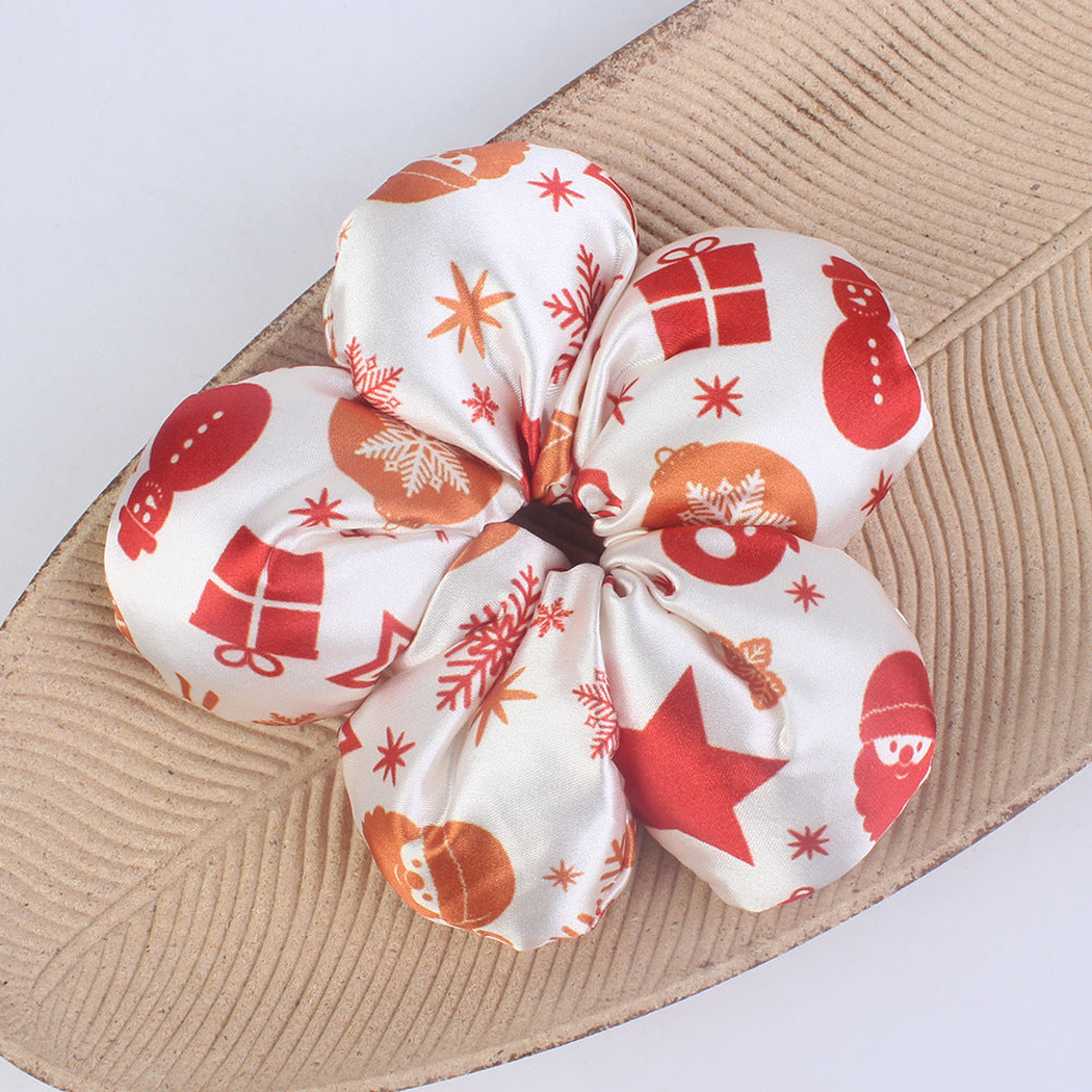 Gifty - Christmas Character-Print Scrunchie