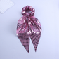 Gifty - Bow-Tail Shimmer Scrunchie
