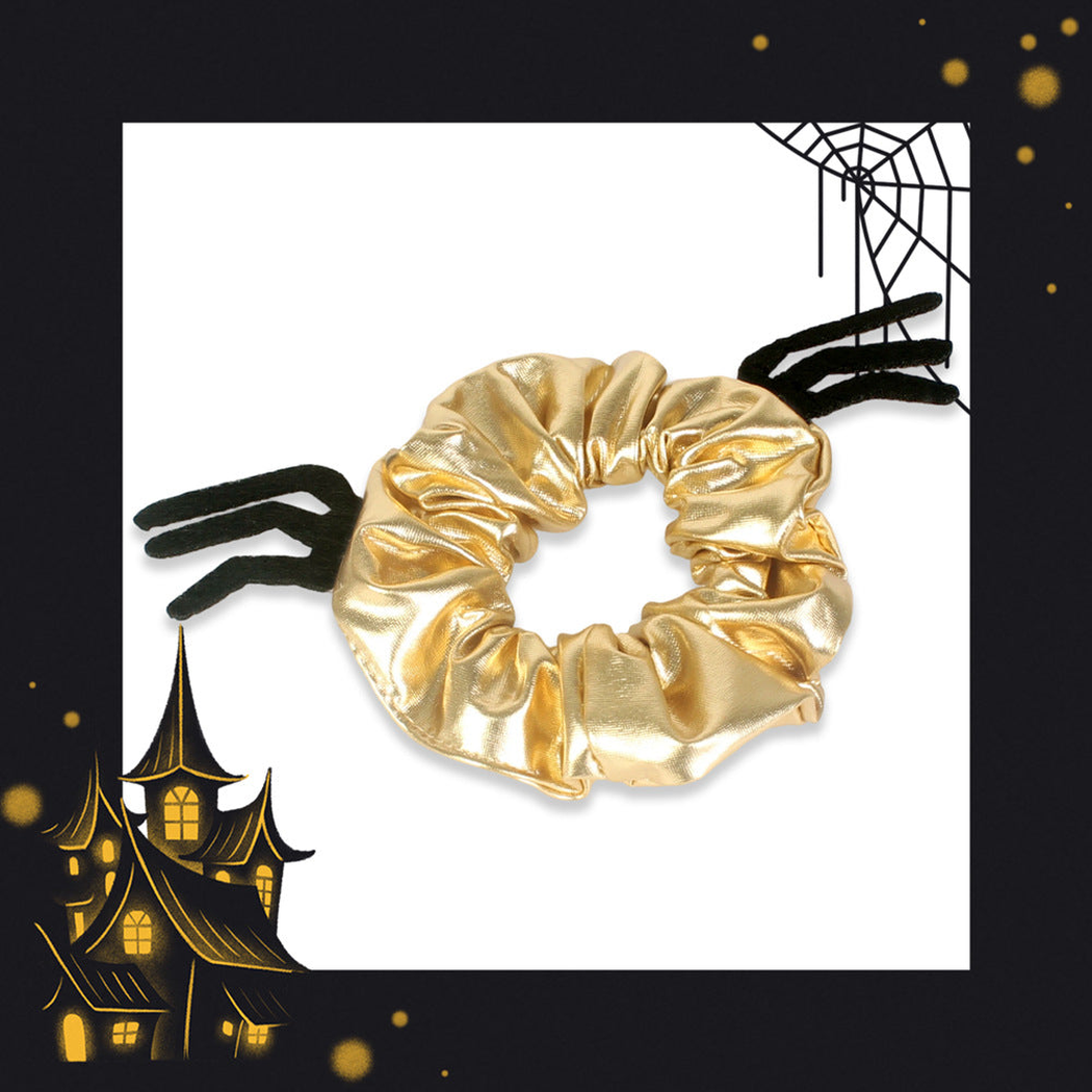 Gifty - Halloween Bat-and-Spider Scrunchie