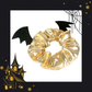 Gifty - Halloween Bat-and-Spider Scrunchie