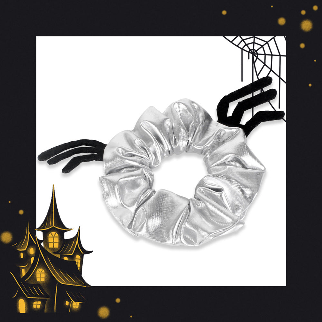 Gifty - Halloween Bat-and-Spider Scrunchie