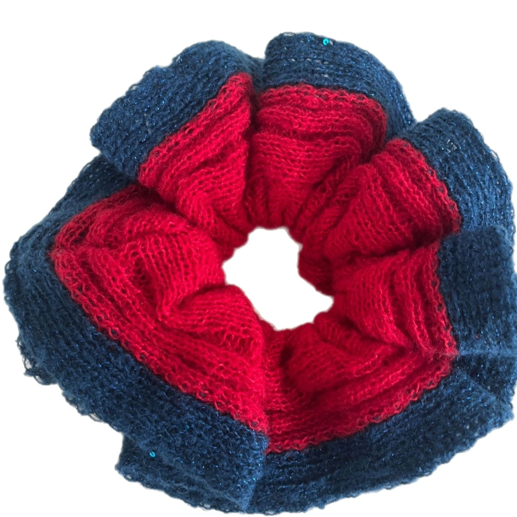 Gifty - Double-Layer Textured Scrunchie