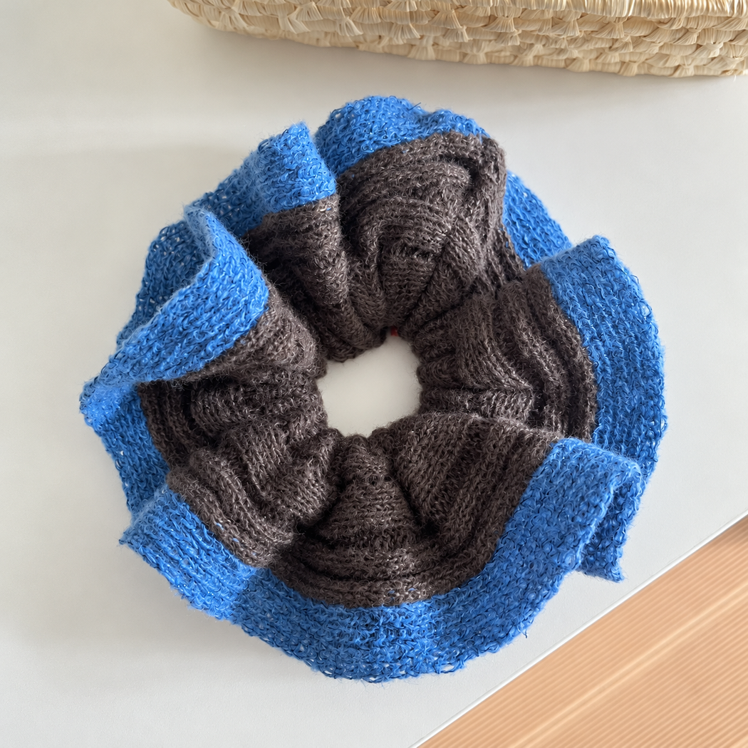 Gifty - Double-Layer Textured Scrunchie