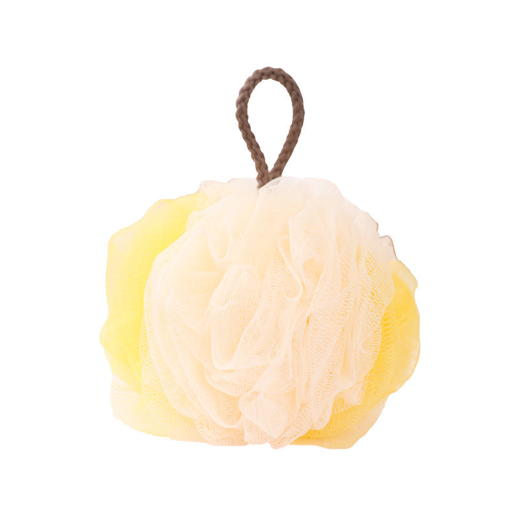 Papo - Tri-Color Flower-Shaped Bath Pouf