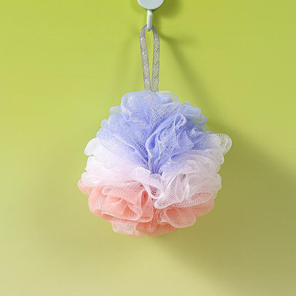 Papo - Tri-Color Layered Bath Pouf