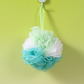Papo - Tri-Color Layered Bath Pouf