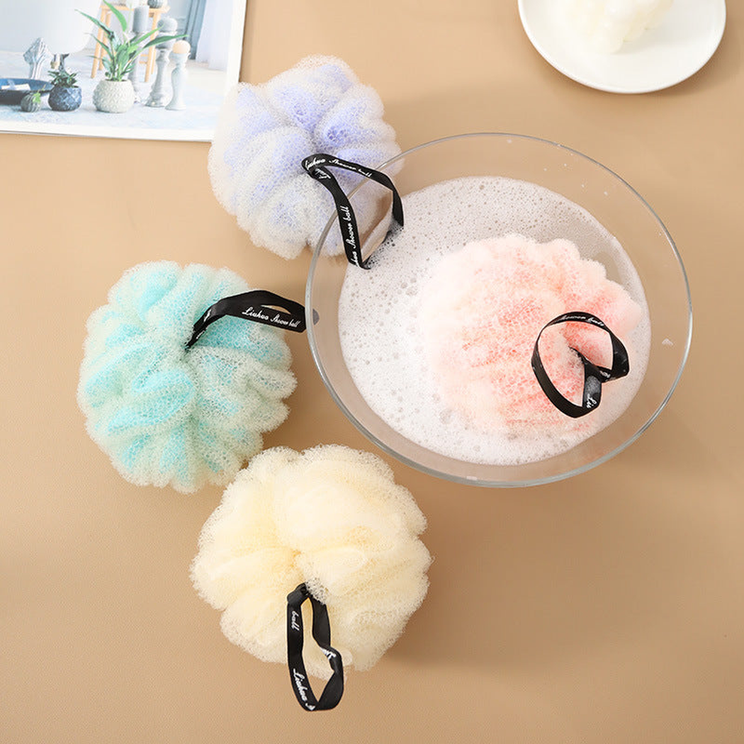 Papo - Cactus-Shaped Ribbon-Loop Bath Pouf