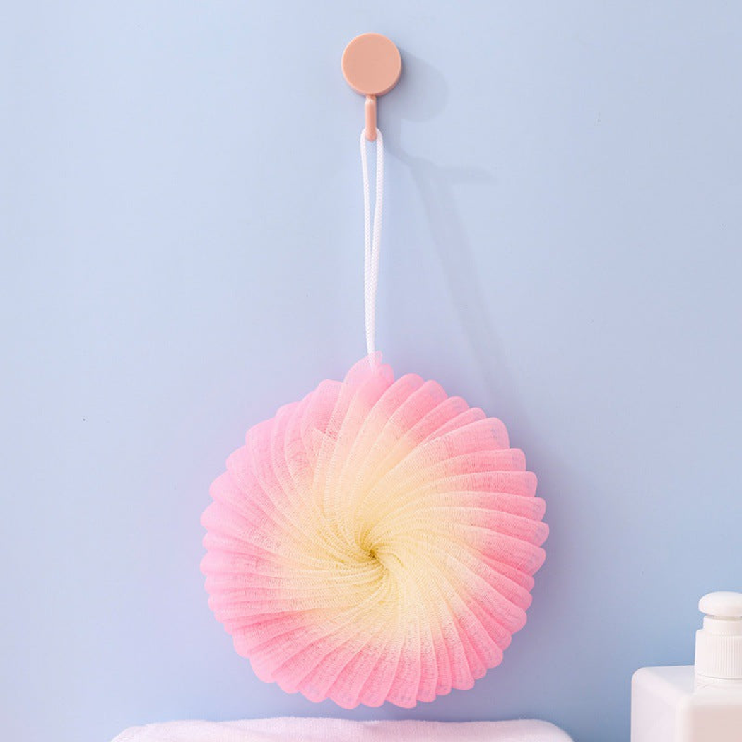 Papo - Conch-Shaped Layered Bath Pouf