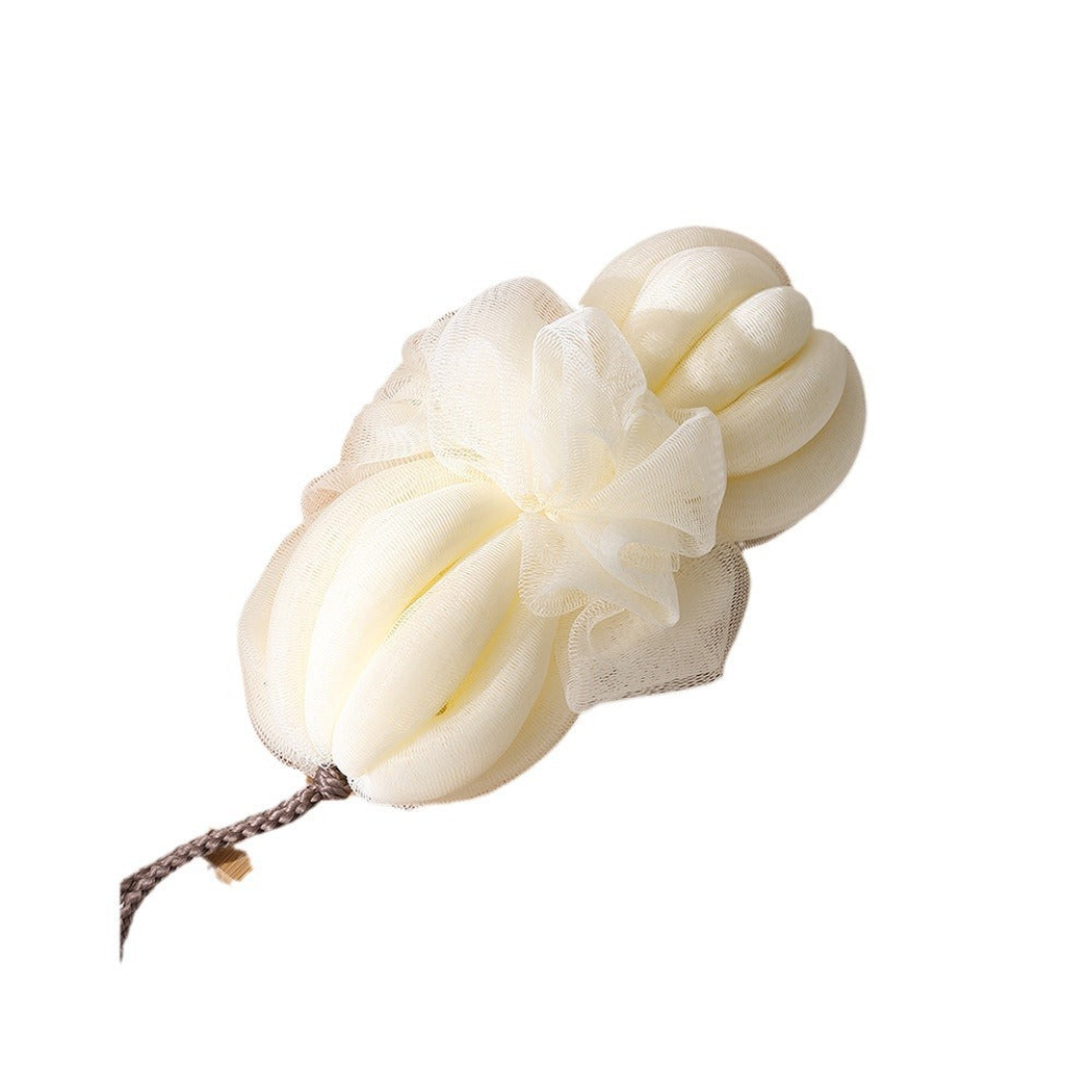 Papo - Triple-Pouf Pull-Loop Back Scrubber