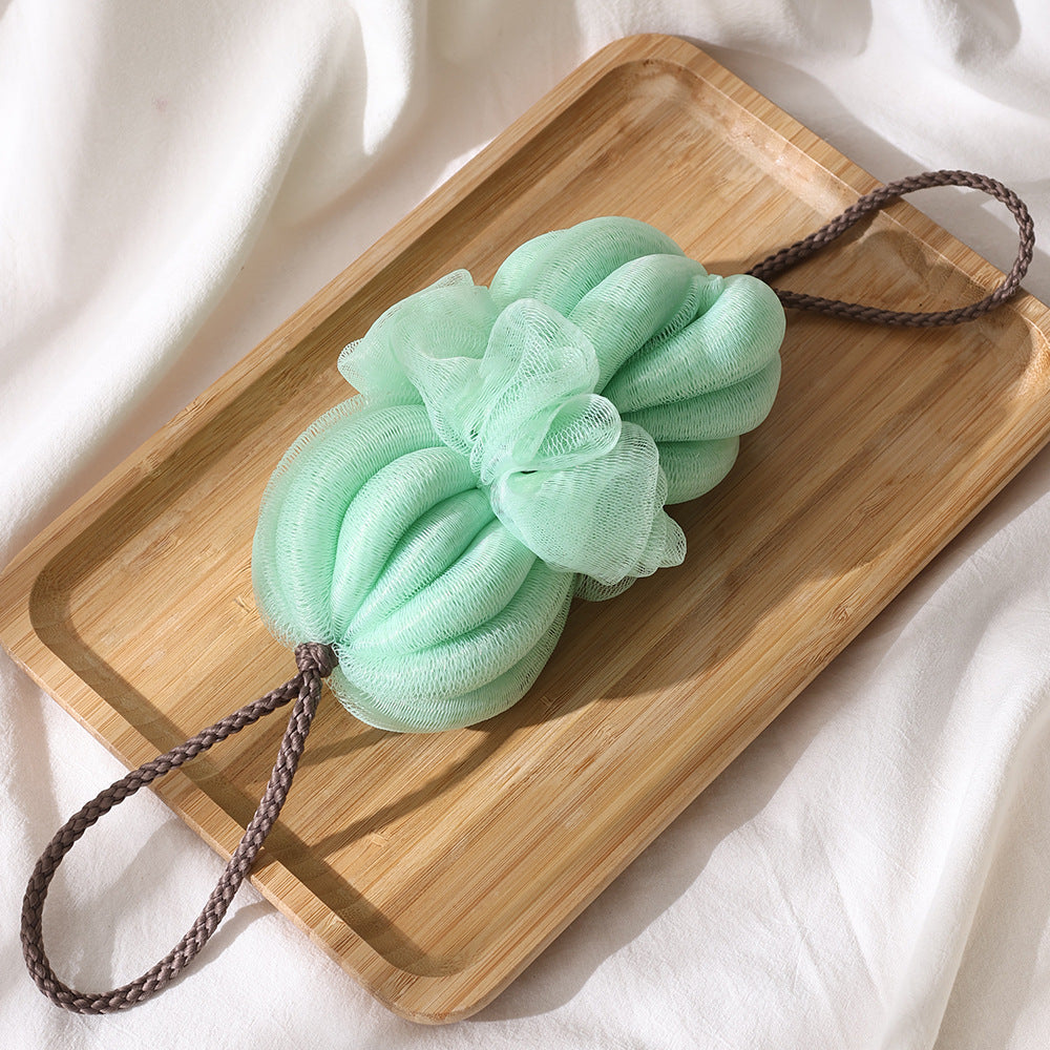 Papo - Triple-Pouf Pull-Loop Back Scrubber
