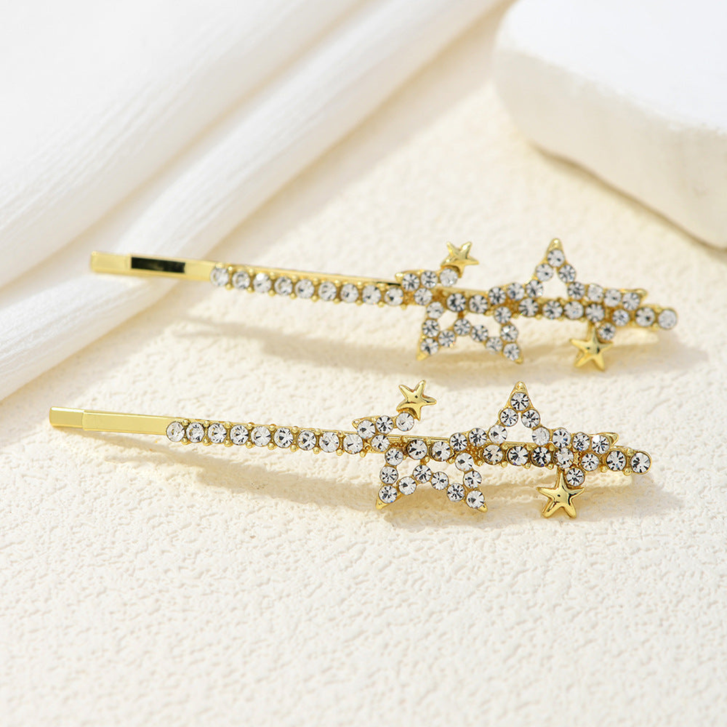 Beau - Star-Motif Linear Hair Pin