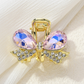 Beau - Teardrop Bow Mini Hair Claw