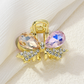 Beau - Teardrop Bow Mini Hair Claw