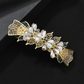 Beau - Floral Bow-Shaped Barrette