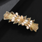 Beau - Floral Bow-Shaped Barrette