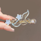 Beau - Blue Marine-Motif Barrette