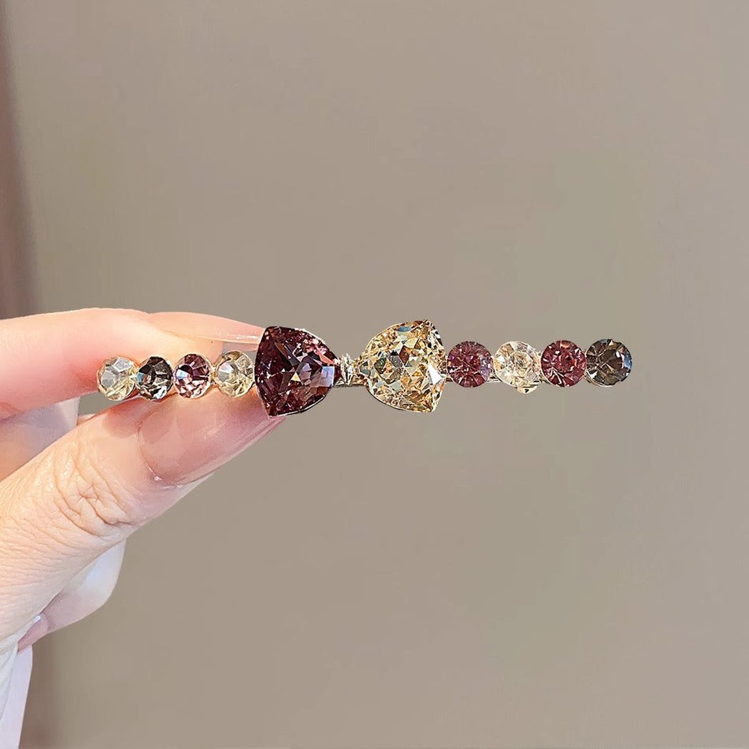 Beau - Bow-Shaped Linear Barrette