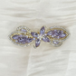 Beau - Butterfly Floral Looped Barrette