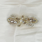 Beau - Butterfly Floral Looped Barrette