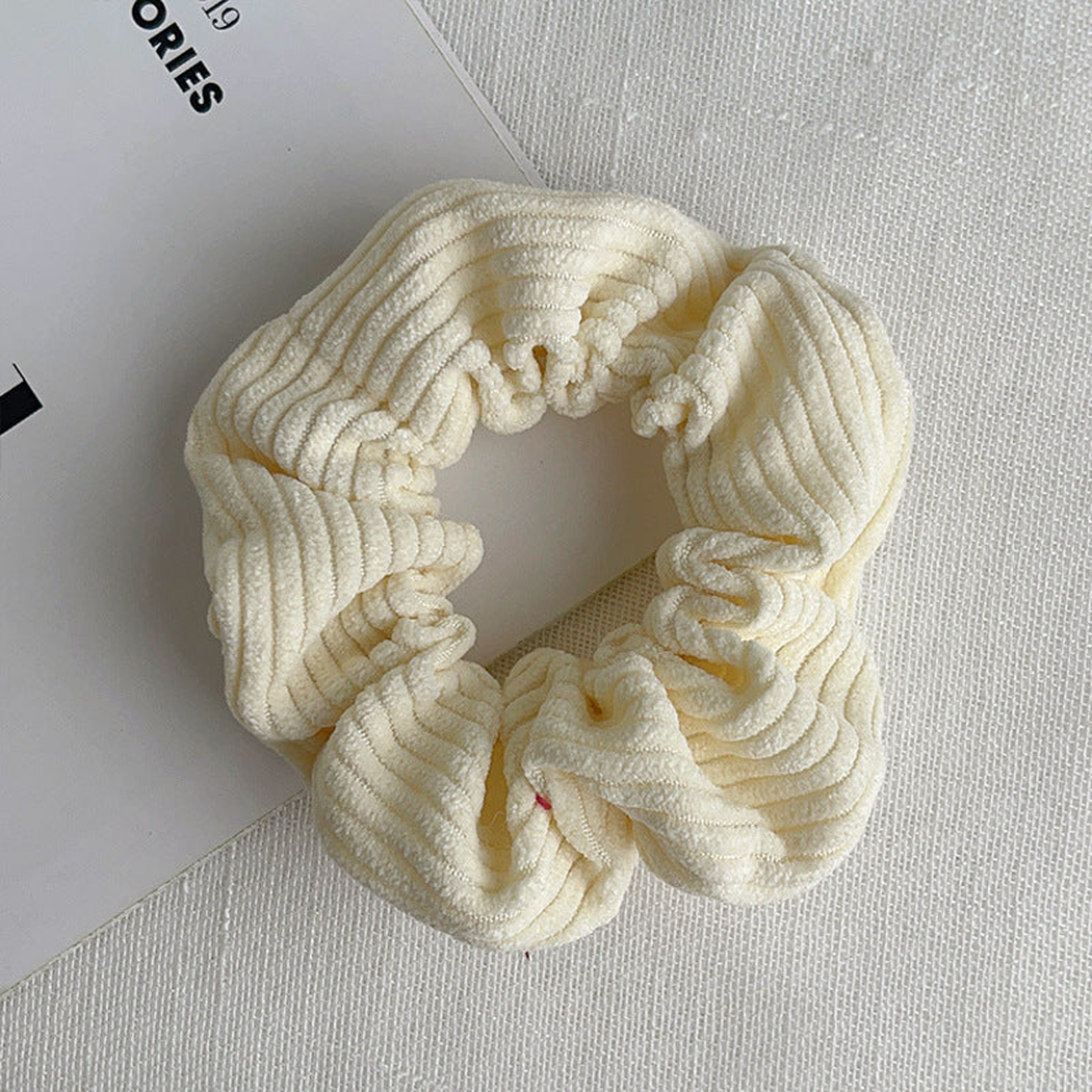 Gifty - Ribbed Wide-Band Scrunchie