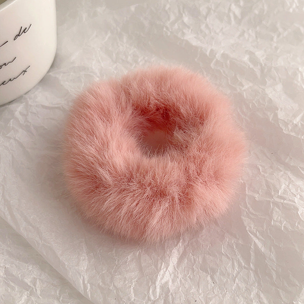 Gifty - Fluffy Thick-Band Scrunchie