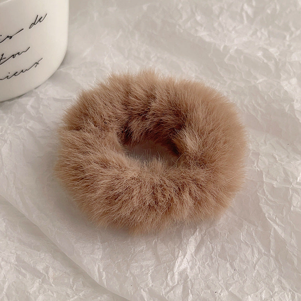 Gifty - Fluffy Thick-Band Scrunchie
