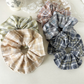 Gifty - Plaid Wide-Ruffle Scrunchie