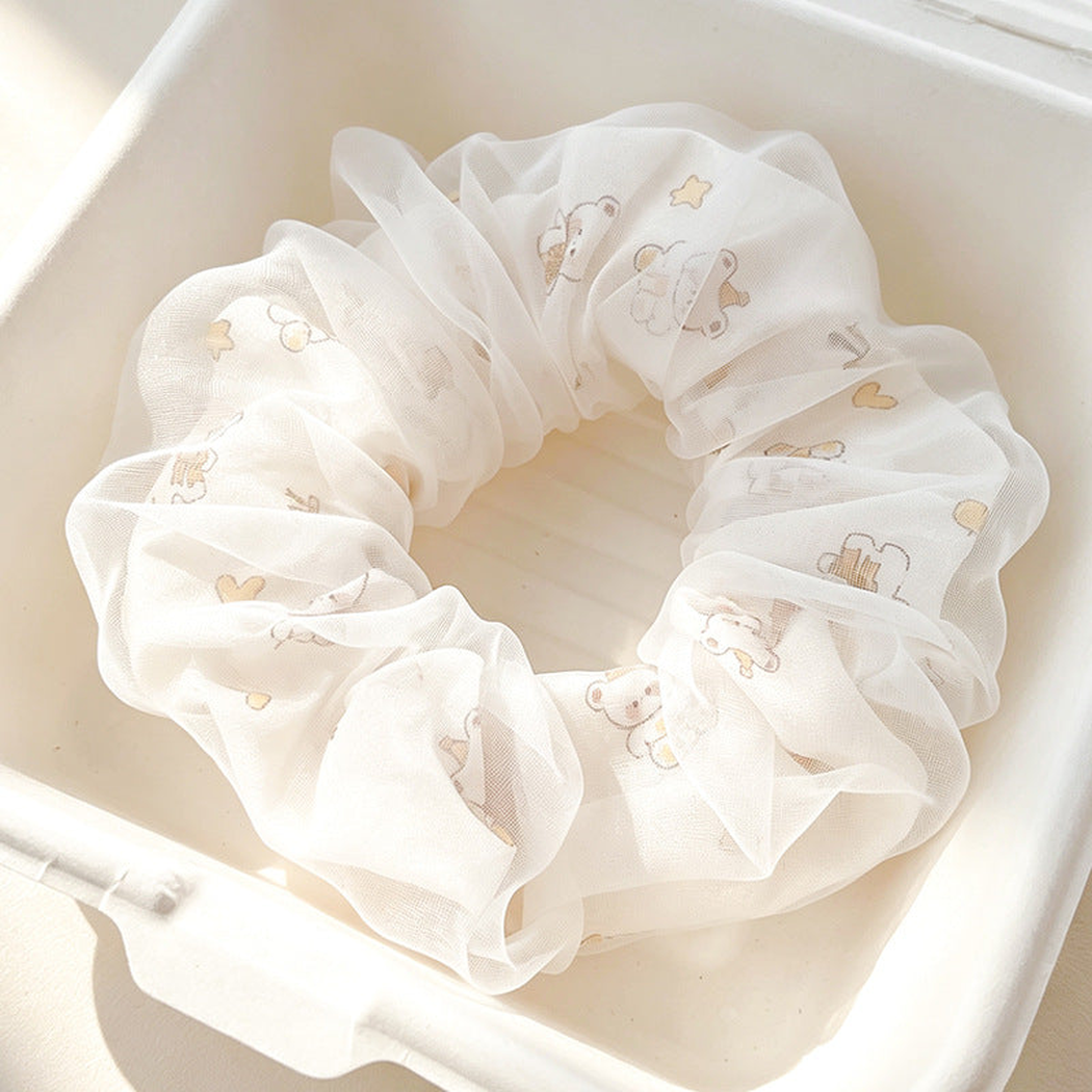 Gifty - Sheer Printed Scrunchie