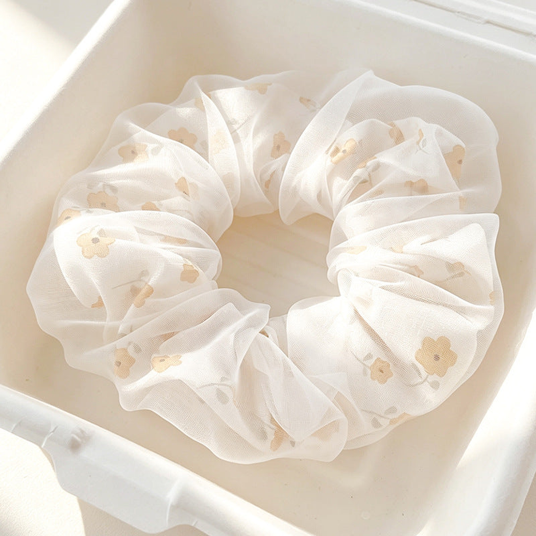Gifty - Sheer Printed Scrunchie
