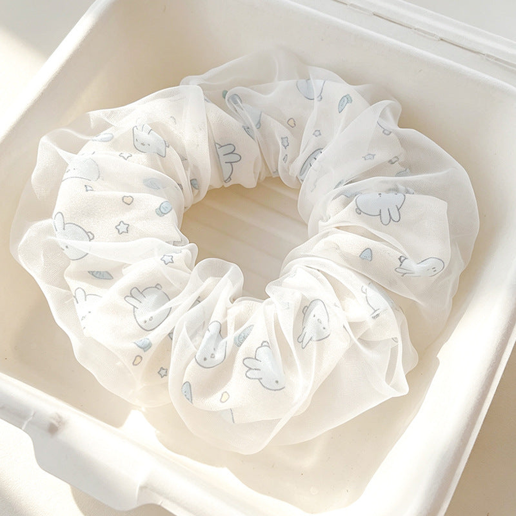 Gifty - Sheer Printed Scrunchie