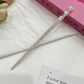 Beau - Twisted-Top Marbled Hair Stick