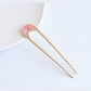 Beau - Crescent-Top Open-Center Hairpin