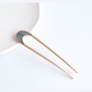 Beau - Crescent-Top Open-Center Hairpin