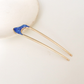 Beau - Crescent-Top Open-Center Hairpin