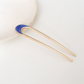 Beau - Crescent-Top Open-Center Hairpin